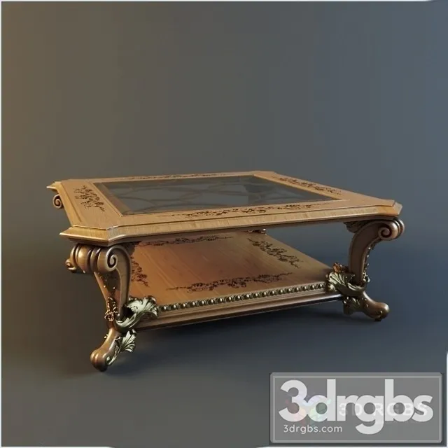 Stolik Riva Table 3D Model Free