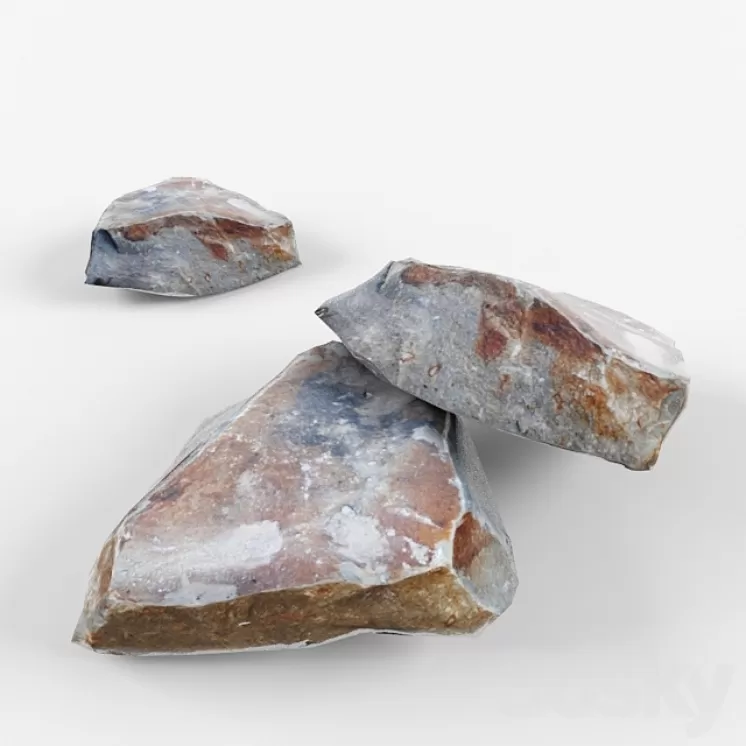 Stone 3D Model