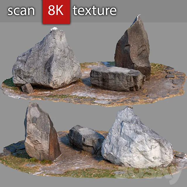 Stone 54 3D Model