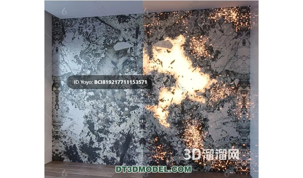 Stone for Interior Decoration - 3DS Max Models - 006