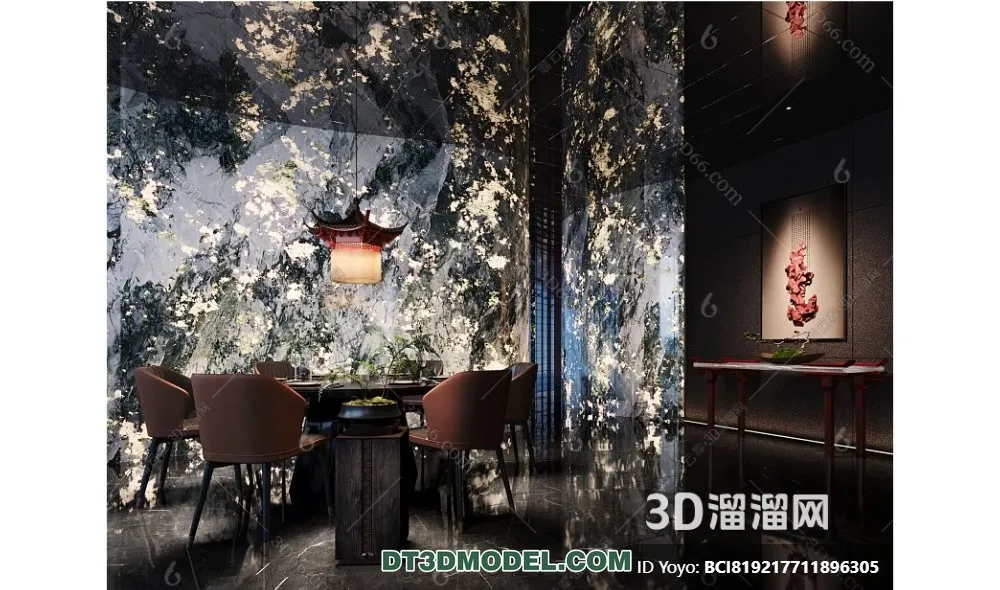 Stone for Interior Decoration - 3DS Max Models - 009