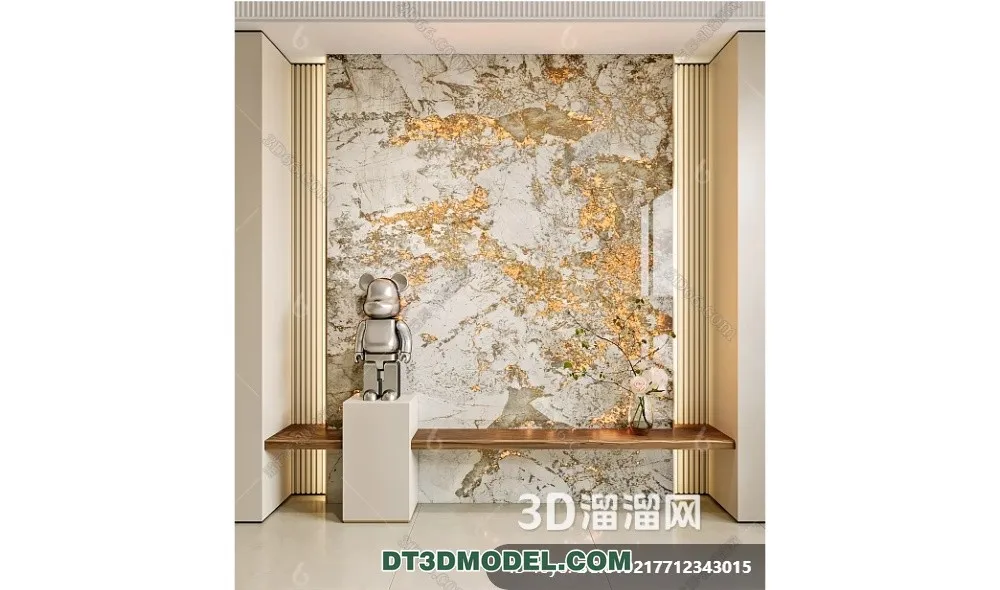 Stone for Interior Decoration - 3DS Max Models - 010