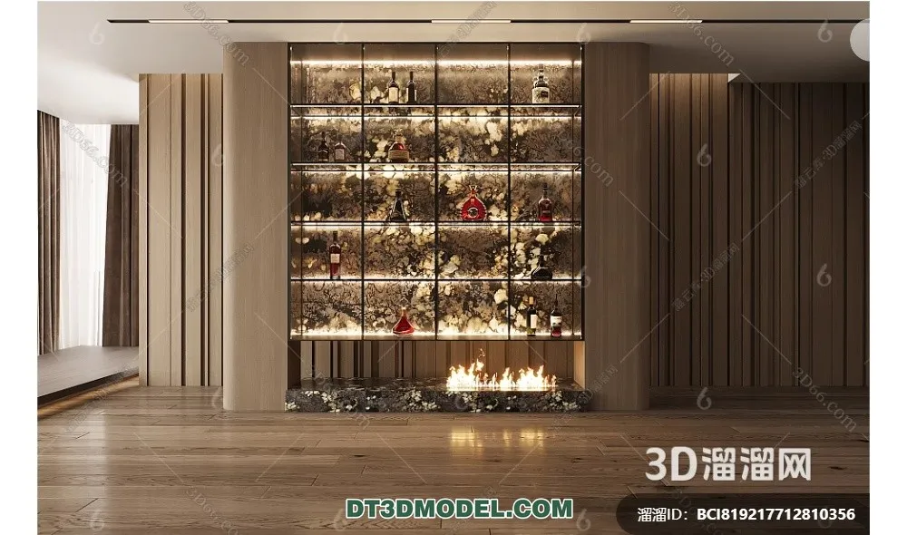 Stone for Interior Decoration - 3DS Max Models - 011