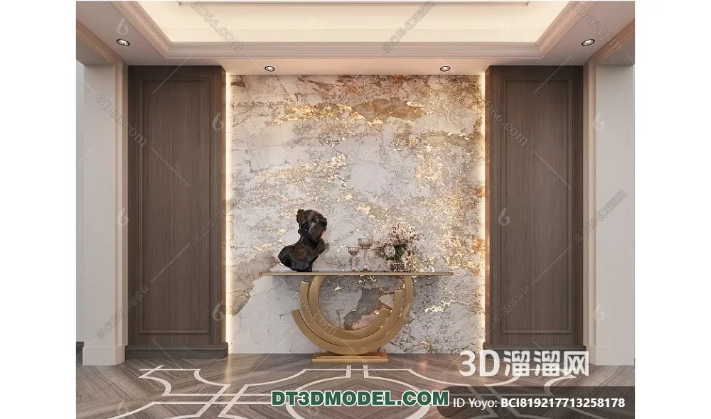 Stone for Interior Decoration - 3DS Max Models - 012