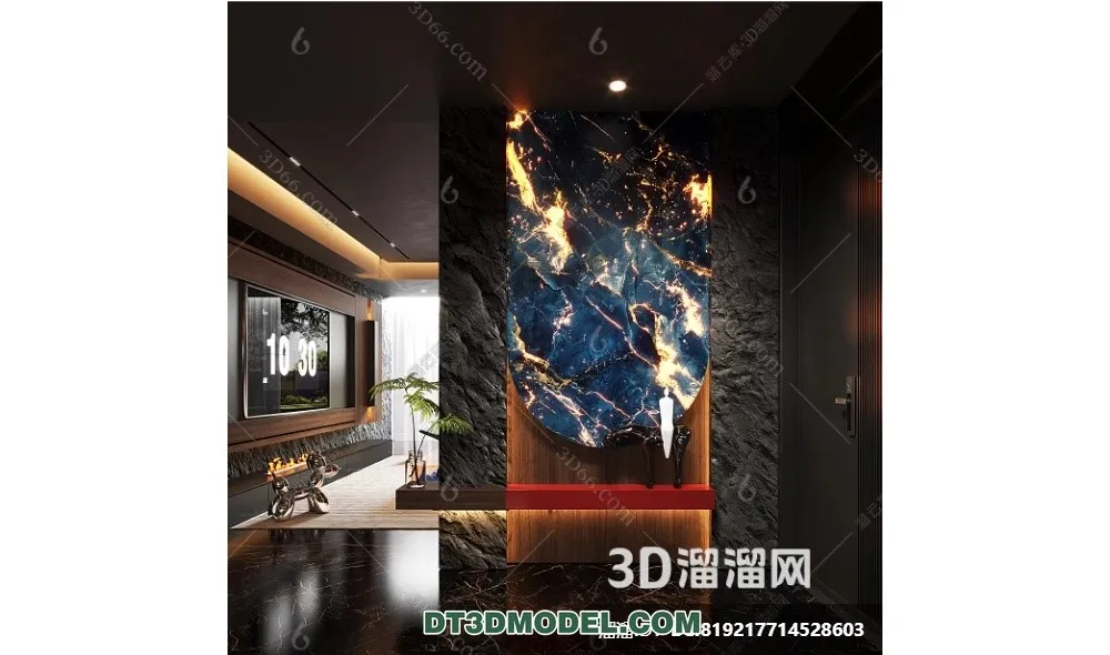 Stone for Interior Decoration - 3DS Max Models - 015