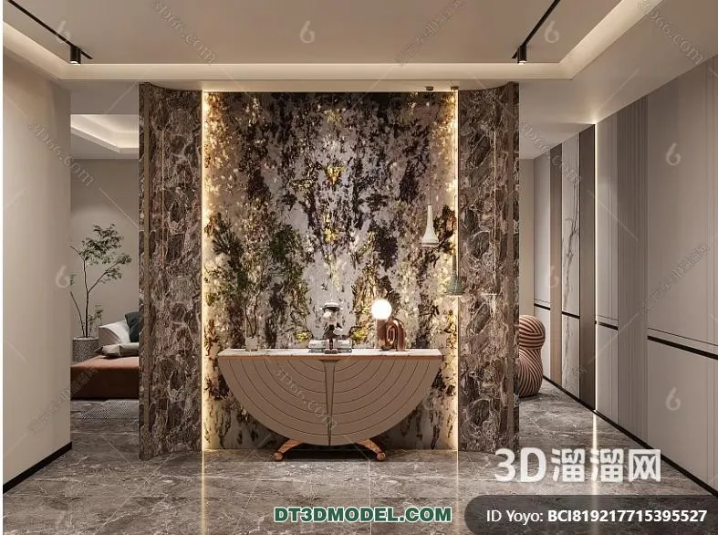 Stone for Interior Decoration - 3DS Max Models - 019