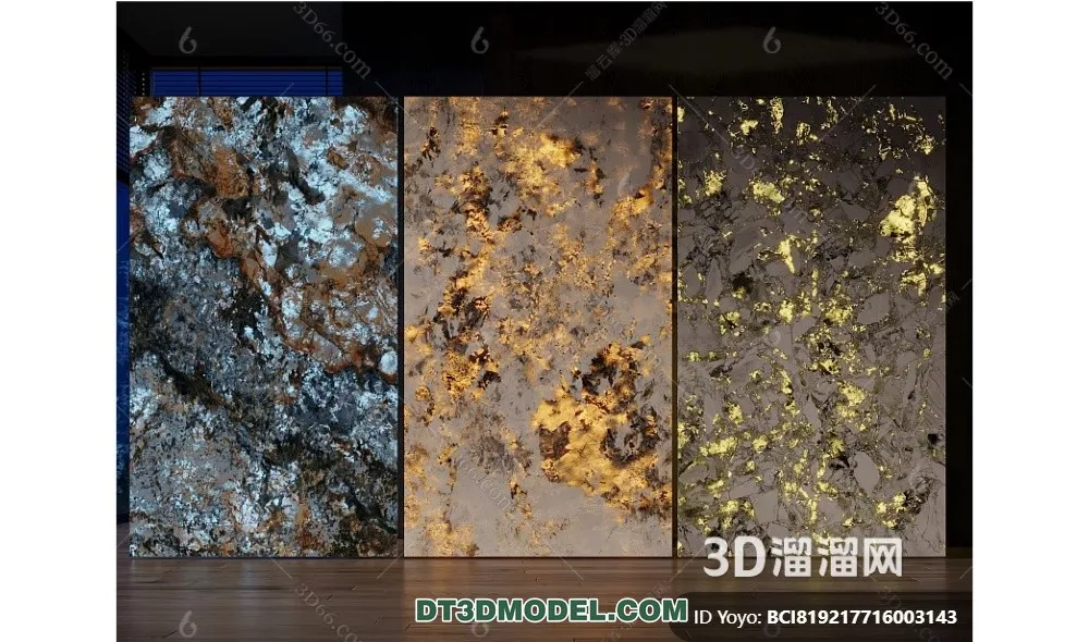 Stone for Interior Decoration - 3DS Max Models - 021