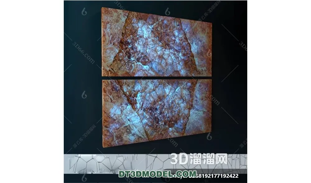 Stone for Interior Decoration - 3DS Max Models - 034