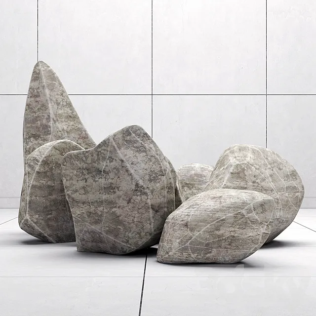 Stone rock 3DModel