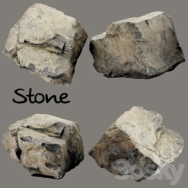 Stone scan 3D Model