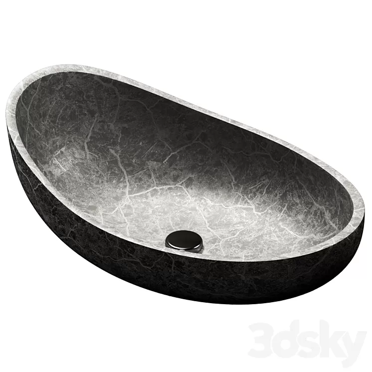 Stone sink 3D Model Free