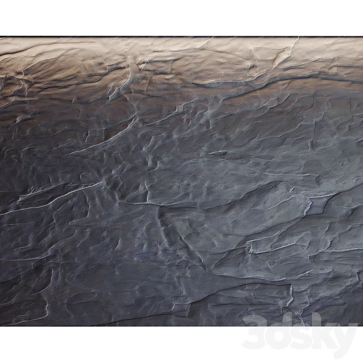 stone wall 2 3D Model Free