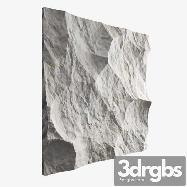 Stone Wall 84 3D Model Free