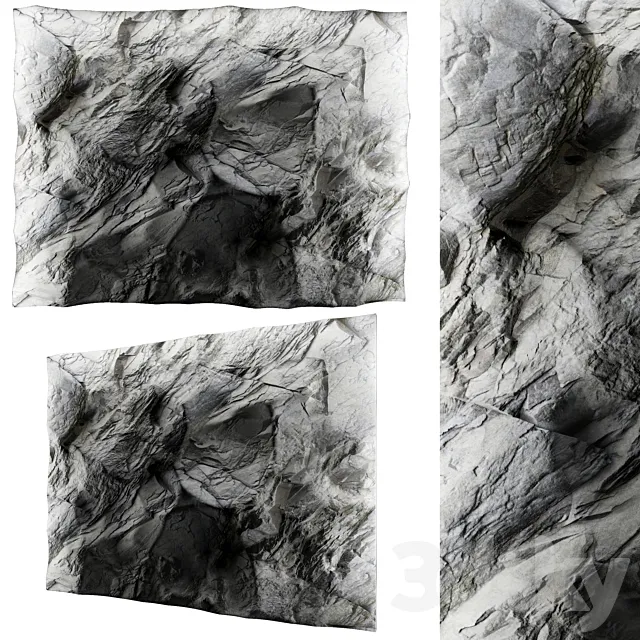 Stone wall No. 4 3DModel