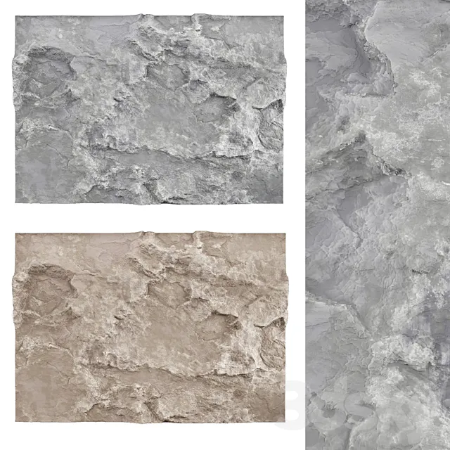 Stone wall No. 5 3DModel