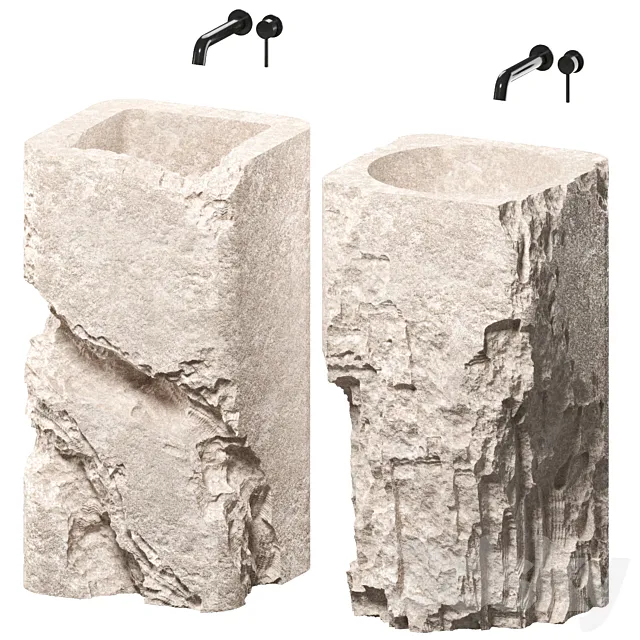 stone wash basin set6 Free Download