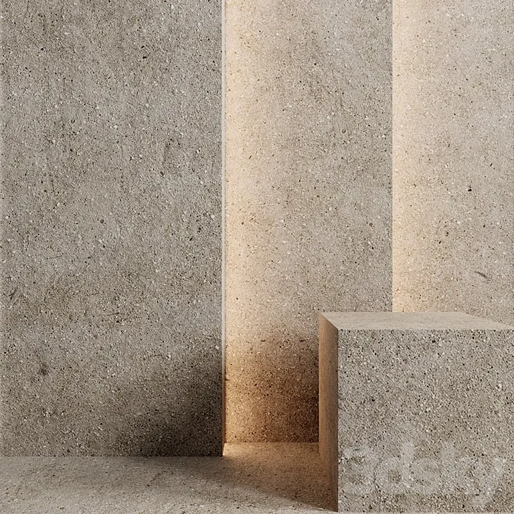 stone3 3D Model Free