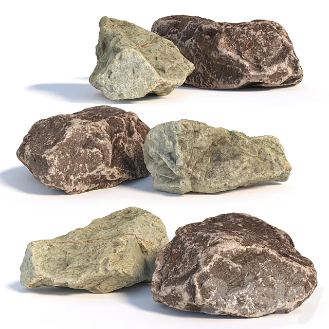 Stones 140 3D Model