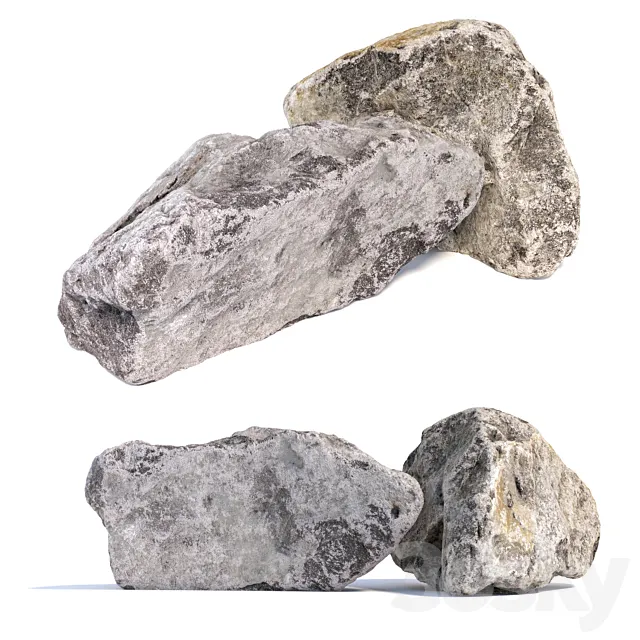 Stones 225 3D Model