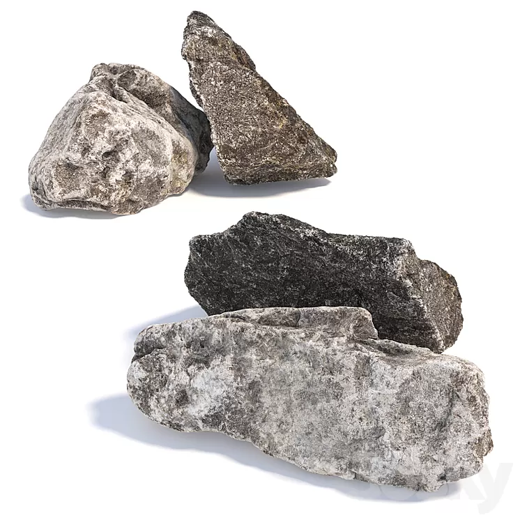 Stones 233 3D Model
