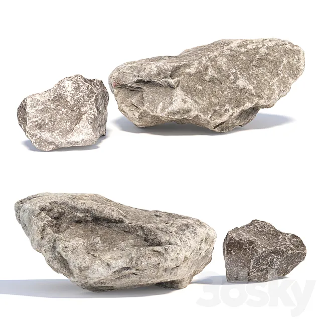 Stones 241 3D Model