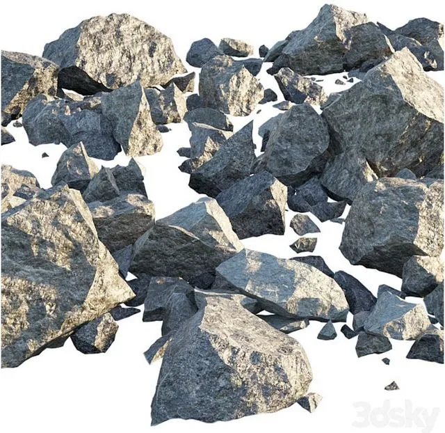 Stones 3D Model