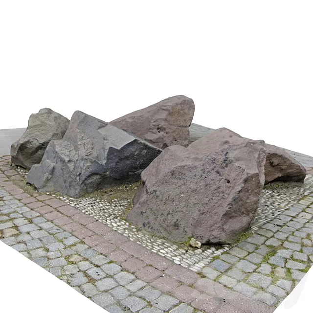 Stones for the city park Free Download