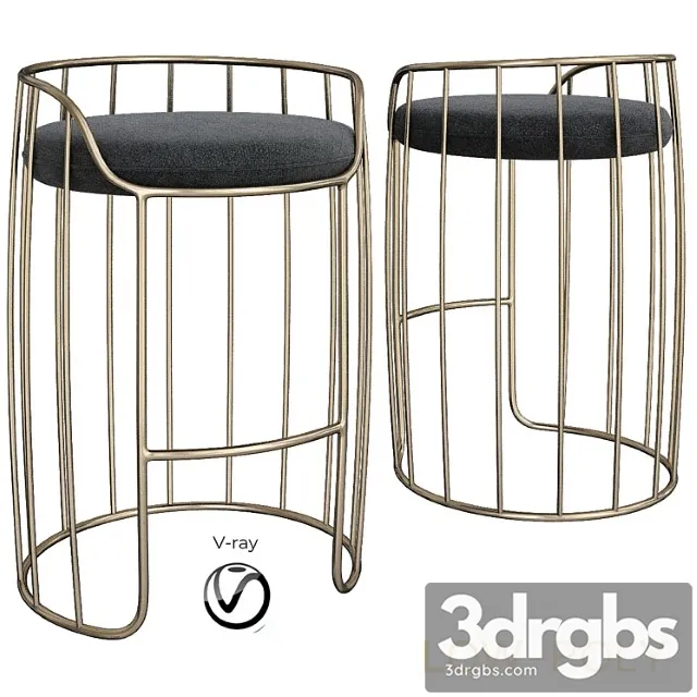 Stool 2 3D Model Free