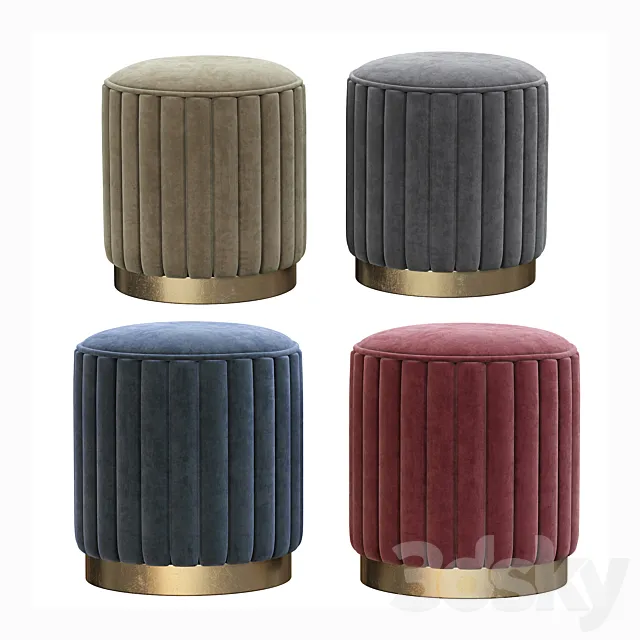 Stool-allegra 3D Model