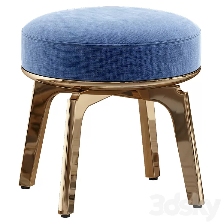 Stool AMURA OLGA 3D Model