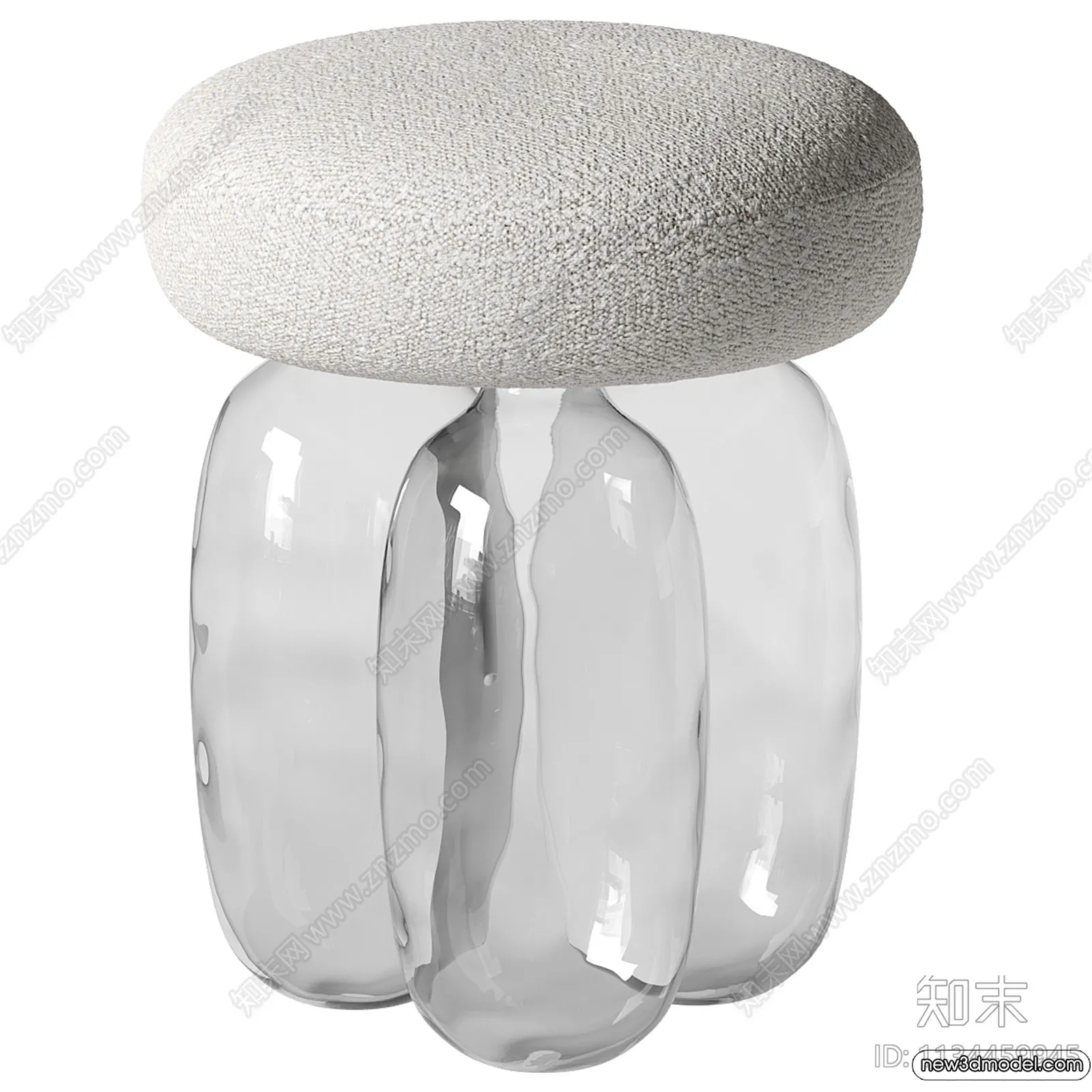 Stool - Bar Chair - 3D Models - 3D Furniture Models for Interior - 011