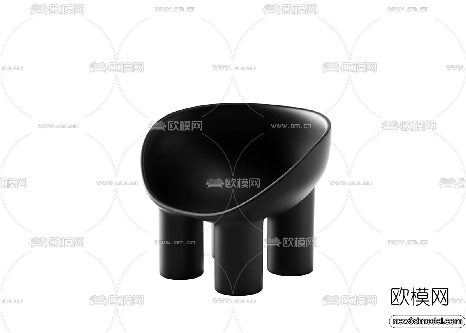 Stool - Bar Chair - 3D Models - 3D Furniture Models for Interior - 031