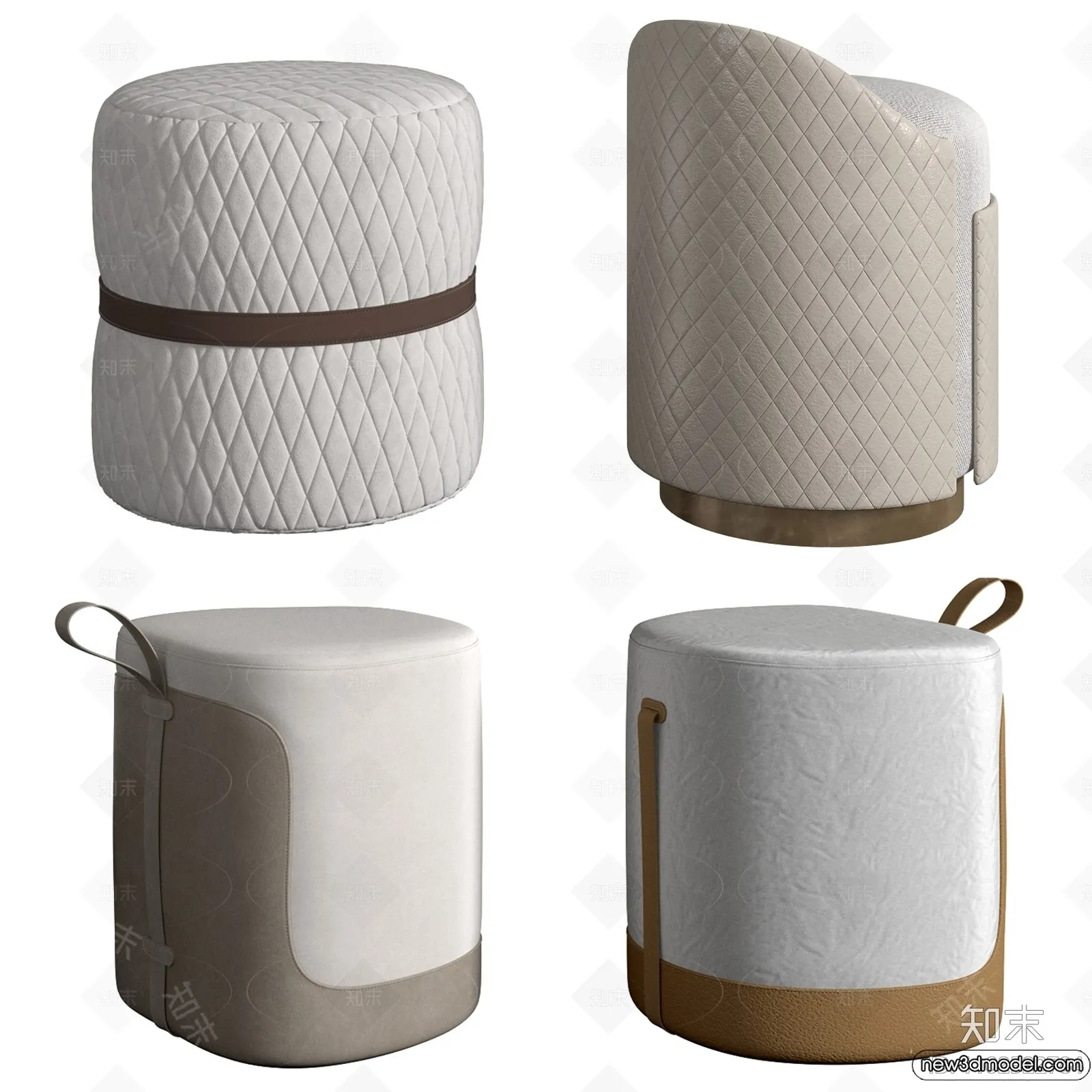 Stool - Bar Chair - 3D Models - 3D Furniture Models for Interior - 045