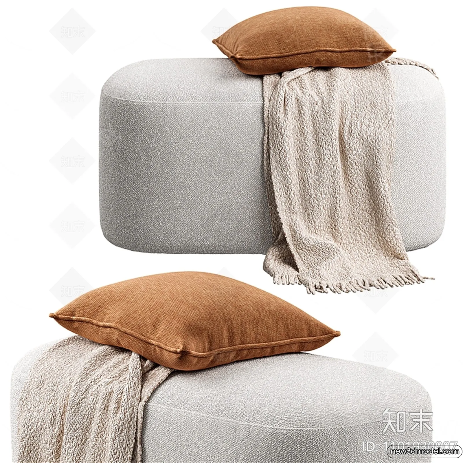 Stool - Bar Chair - 3D Models - 3D Furniture Models for Interior - 078