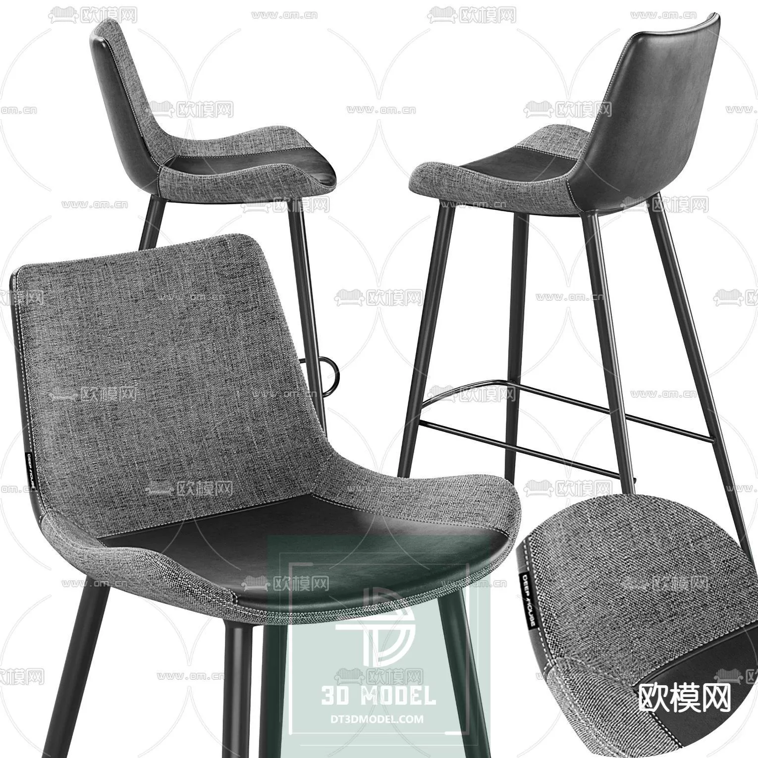 STOOL – BAR CHAIR – 3DSKY – 028