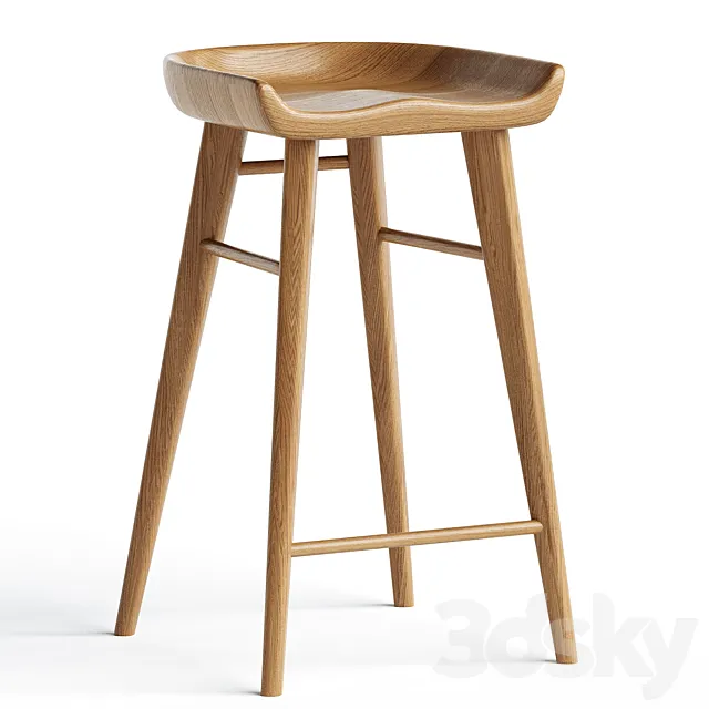 Stool Bar Stool 3D Model