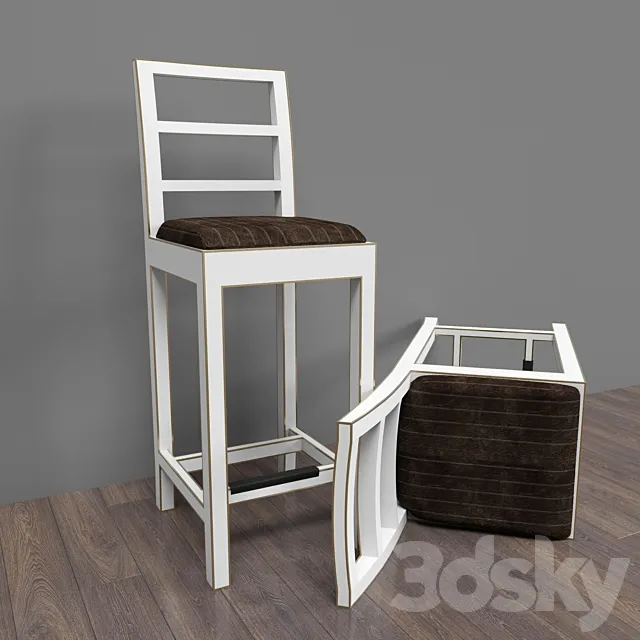Stool Chair 3D Model