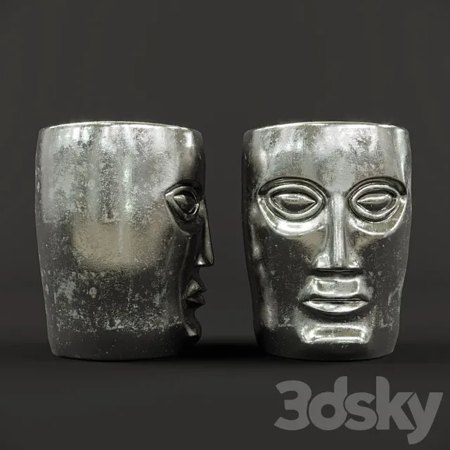 Stool DB003204 Dialma Brown 3DModel