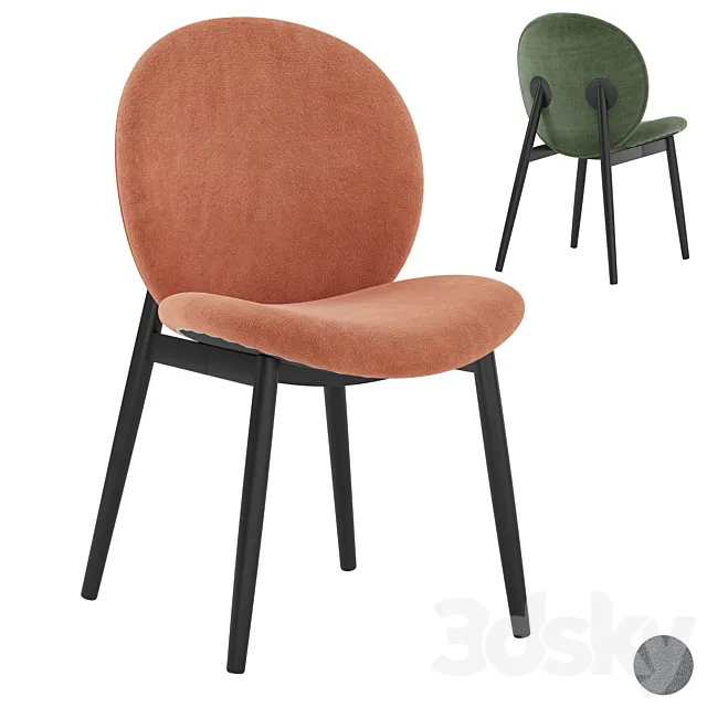 Stool group Eliot 3D Model