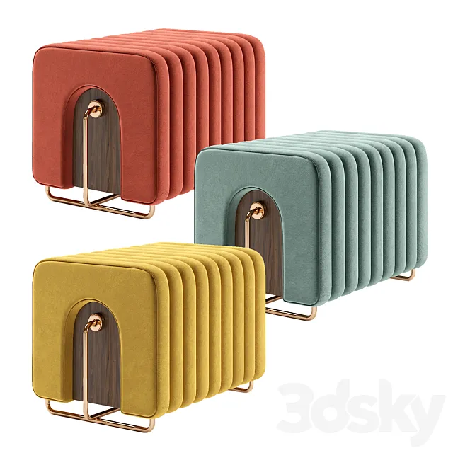 STOOL RIVERS 3DModel