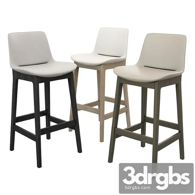 Stool ventura poliform 2 3D Model Free