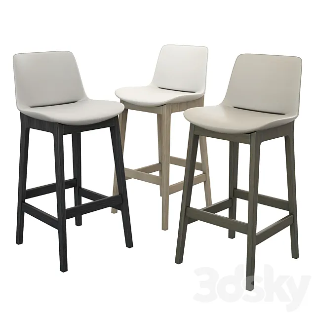 Stool Ventura Poliform 3D Model