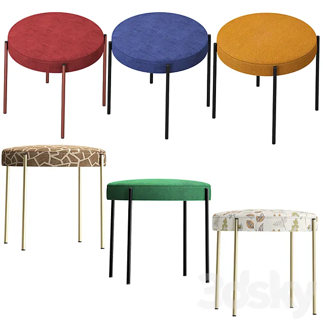 Stool Verpan SERIES 430 3DModel
