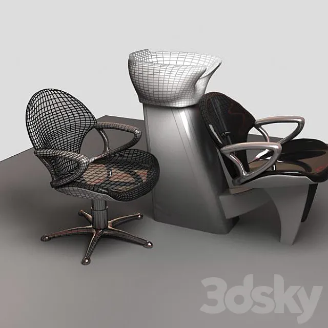 stools and wash Salon Free Download