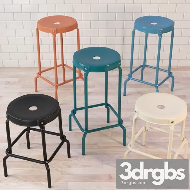 Stools raskog 2 3D Model Free