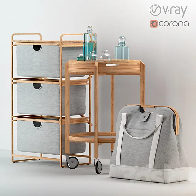 Storage kit from Cosmo 3D Model