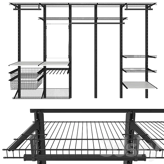 Storage system FIND “Home Space” 3D Model