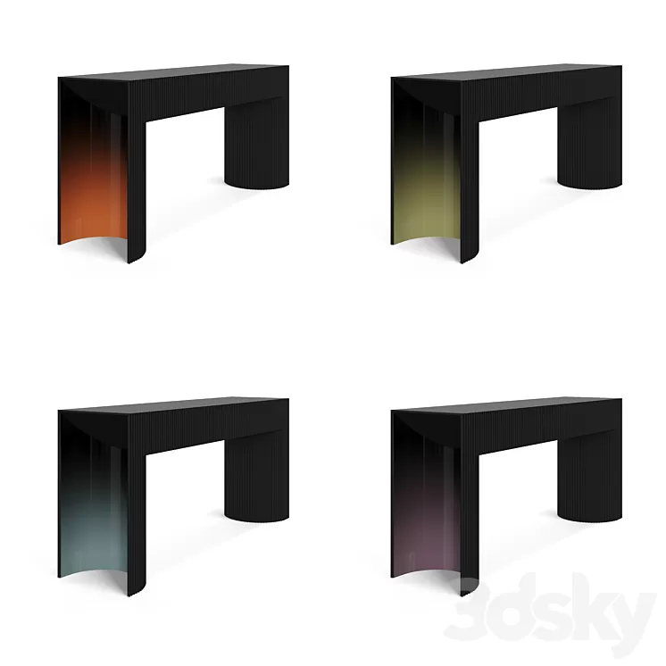 STORE 54 coffee table Lava - 8 COLORS 3D Model