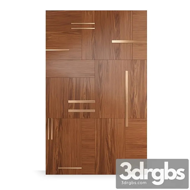 Store 54 Tres Wall Panels 3D Model Free