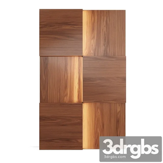 Store 54 Wall Panels Dos 3D Model Free